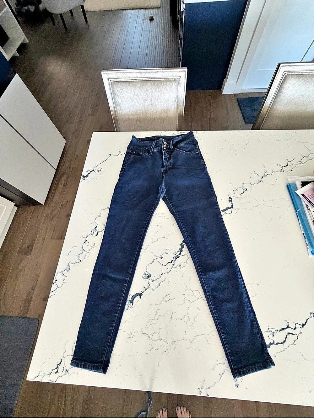 Curvy Apparel Skinny Jeans Skinny Jeans Blue Waist 10